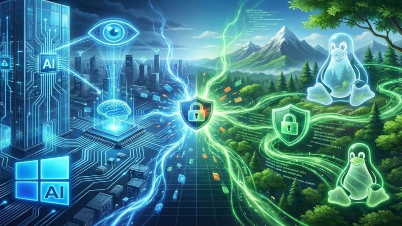 Windows com IA vs Linux: A Nova Batalha pela Privacidade