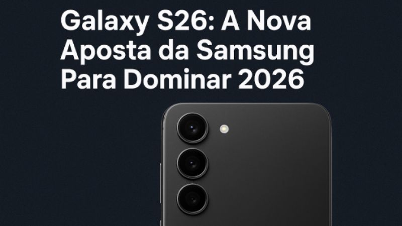 Galaxy S26 - A Nova Aposta da Samsung para Dominar 2026