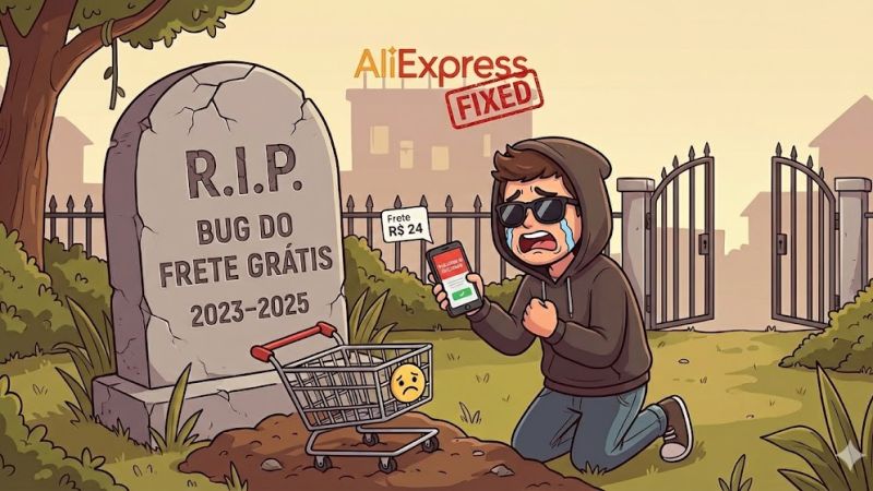 R.I.P. Bug do Frete Grátis: O AliExpress finalmente contratou um programador que presta?